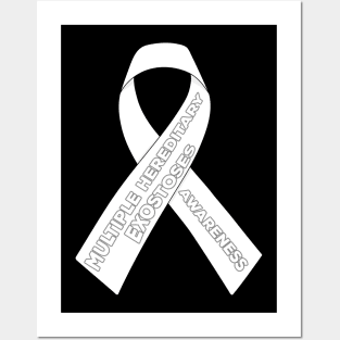 Multiple Hereditary Exostoses Awareness Ribbon Posters and Art